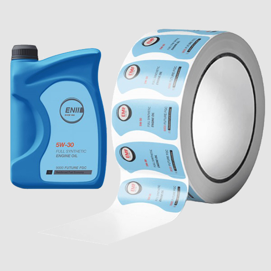 Oil and Lubricant Labels