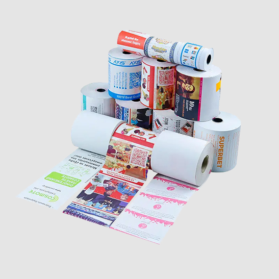 Printed Thermal Paper POS Rolls
