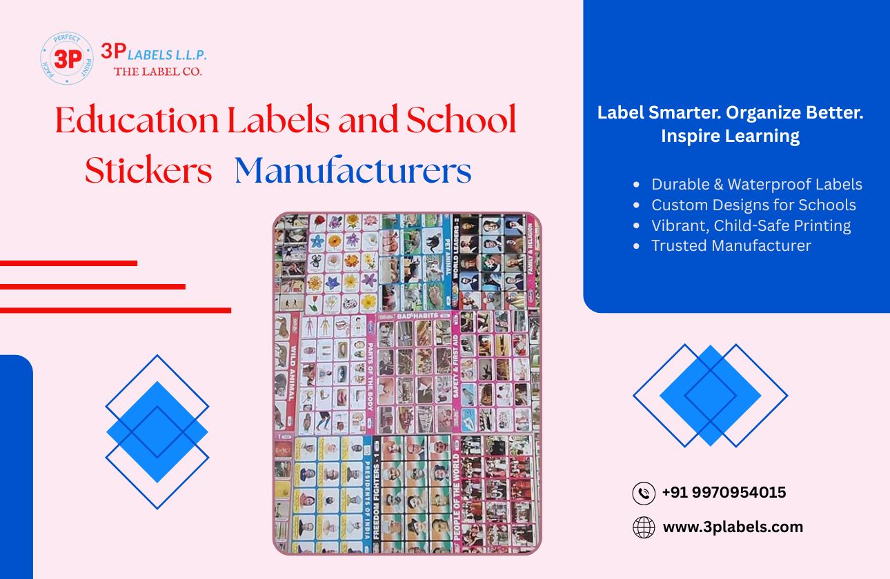 High-Quality Education Labels and School Stickers | Trusted Manufacturers & Custom Solutions
