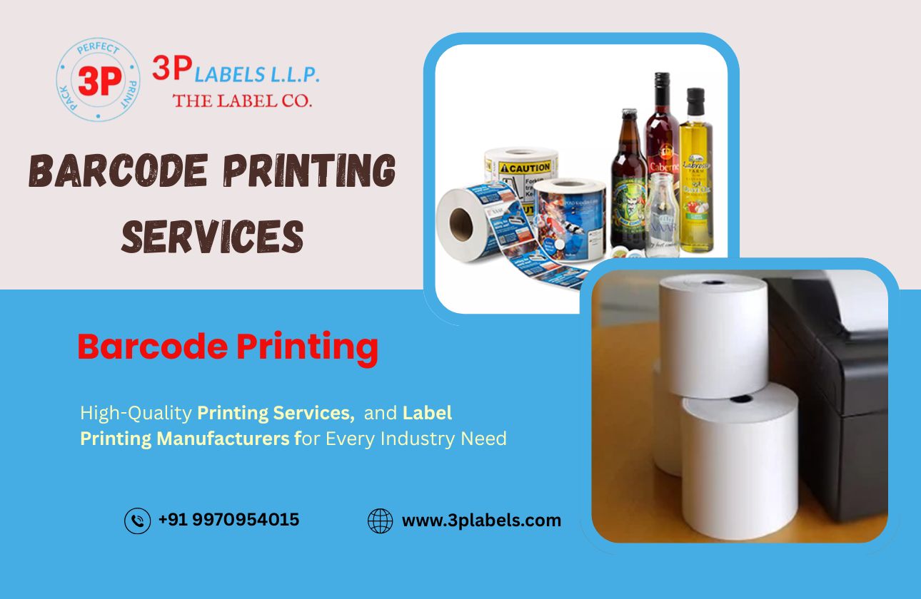 High-Quality Printing Services, Barcode Printing, and Label Printing Manufacturers for Every Industry Need