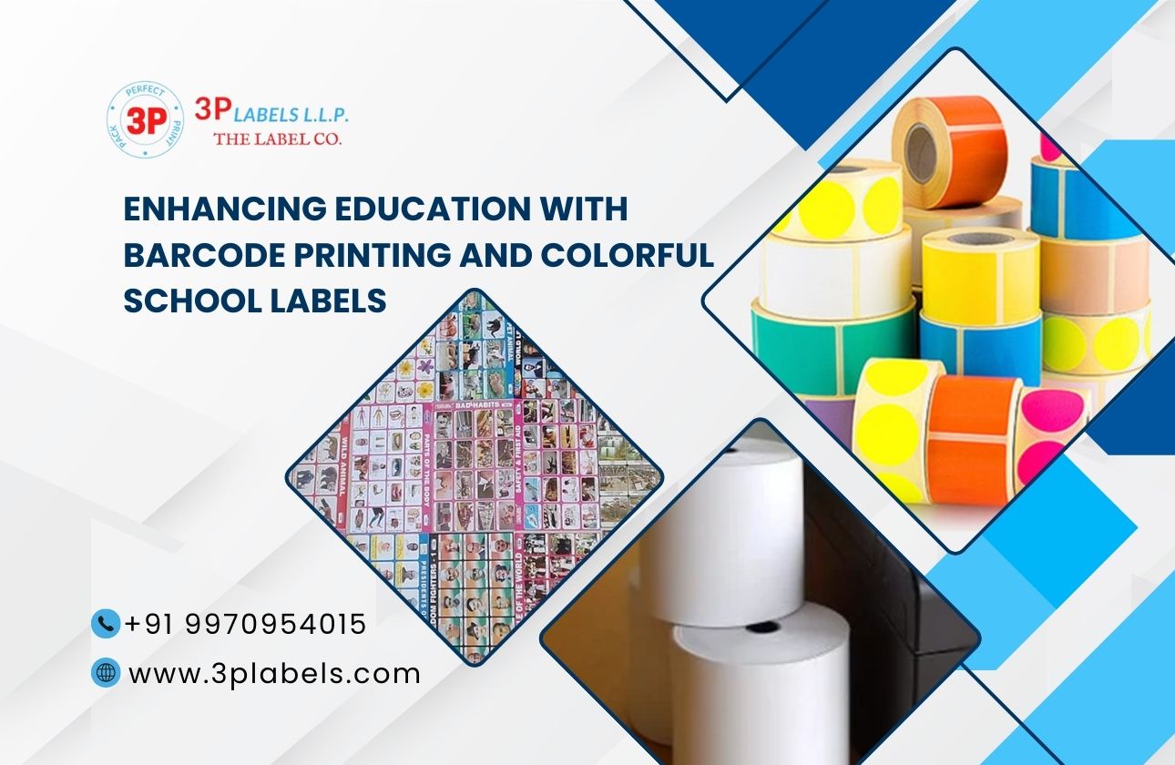 Enhancing Education with Barcode Printing and Colorful School Labels