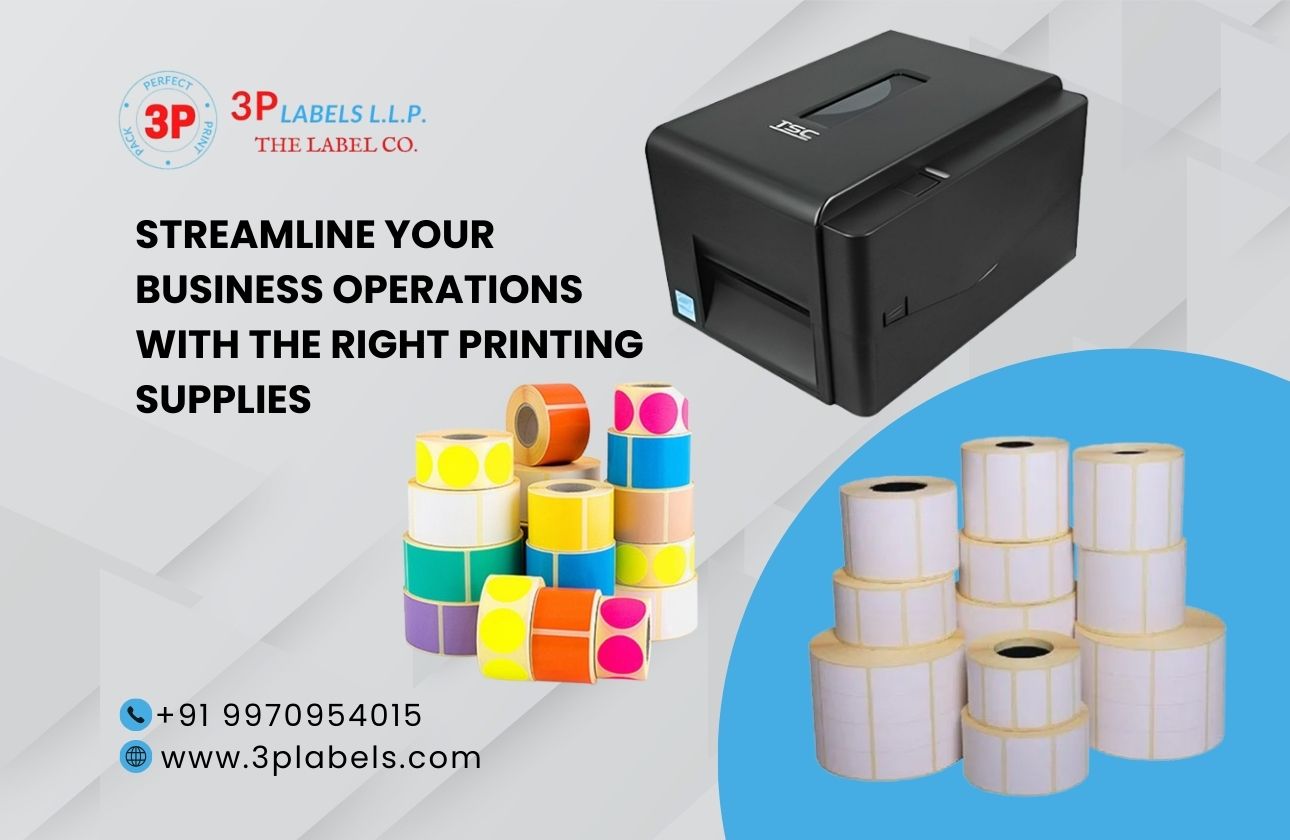 Streamline Your Business Operations with the Right Printing Supplies