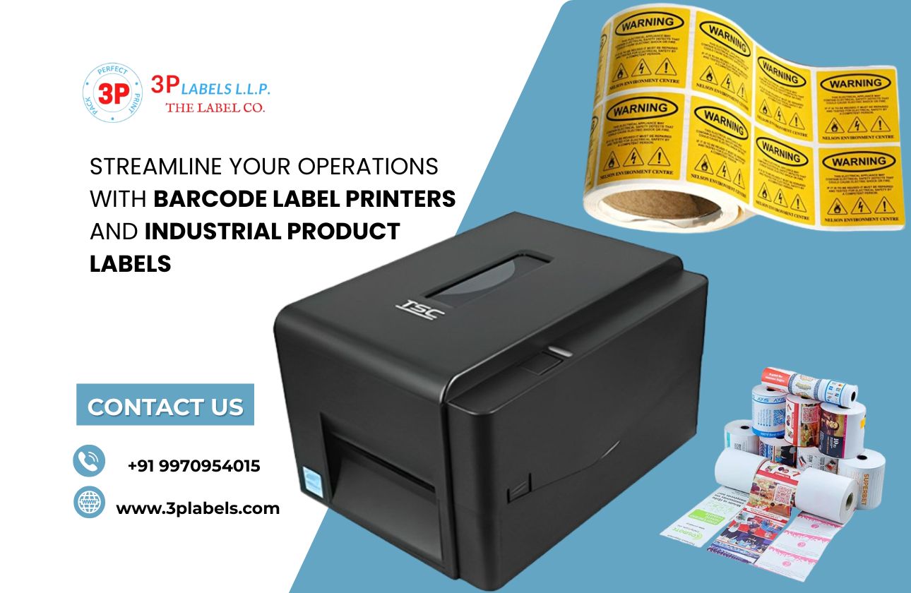 Streamline Your Operations with Barcode Label Printers and Industrial Product Labels